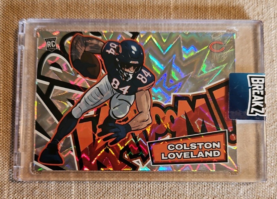 2025 Panini Absolute Colston Loveland Kaboom! Horizontal #35 RC Rookie