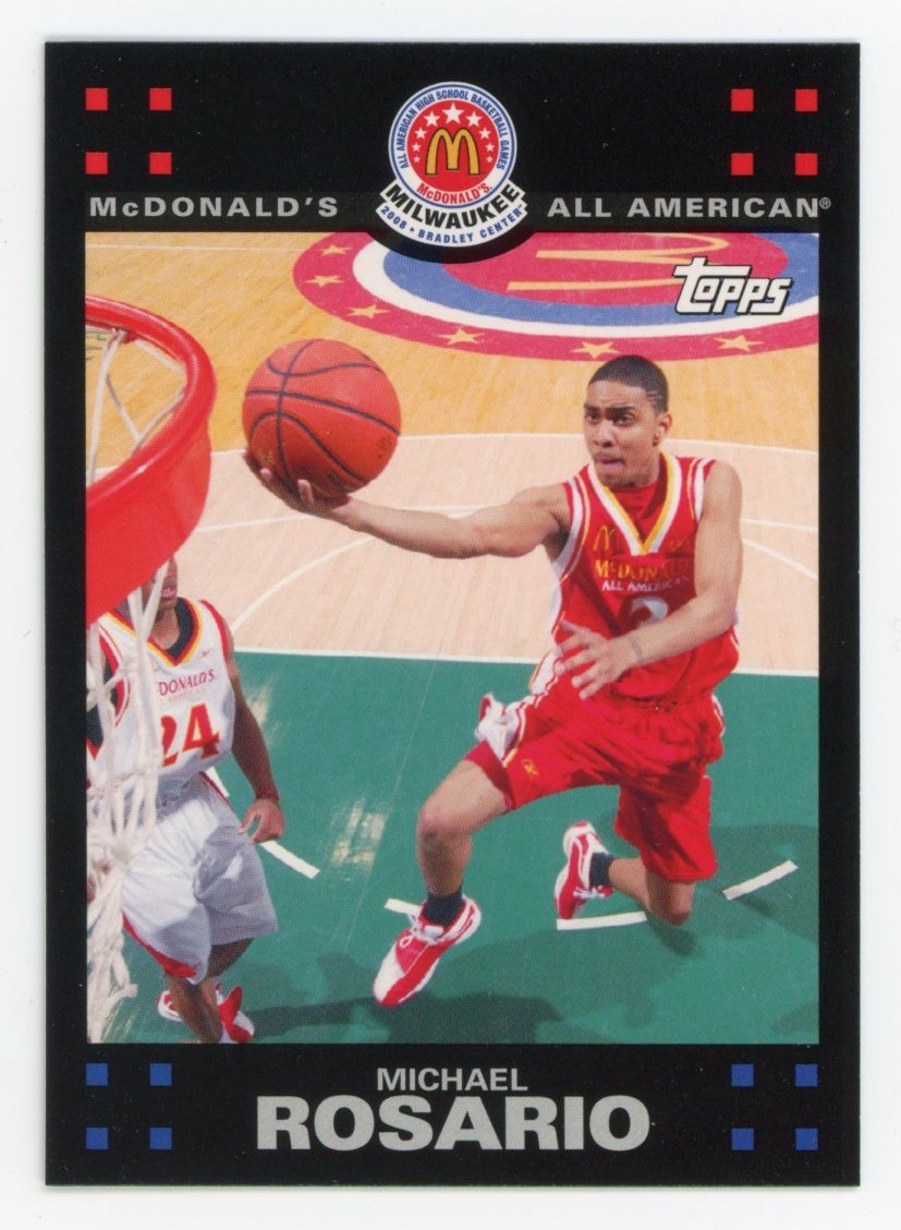 2008 McDonald’s All-American #MR Michael Rosario