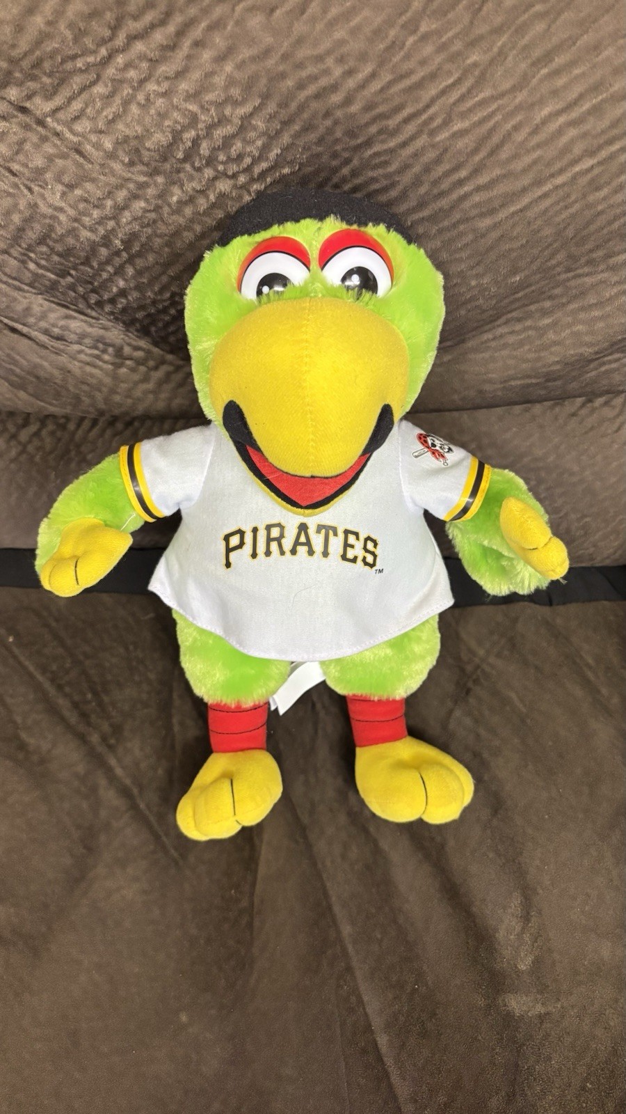 PLUSH PITTSBURGH PIRATES PARROT MLB Pirate’s Mascot 13”