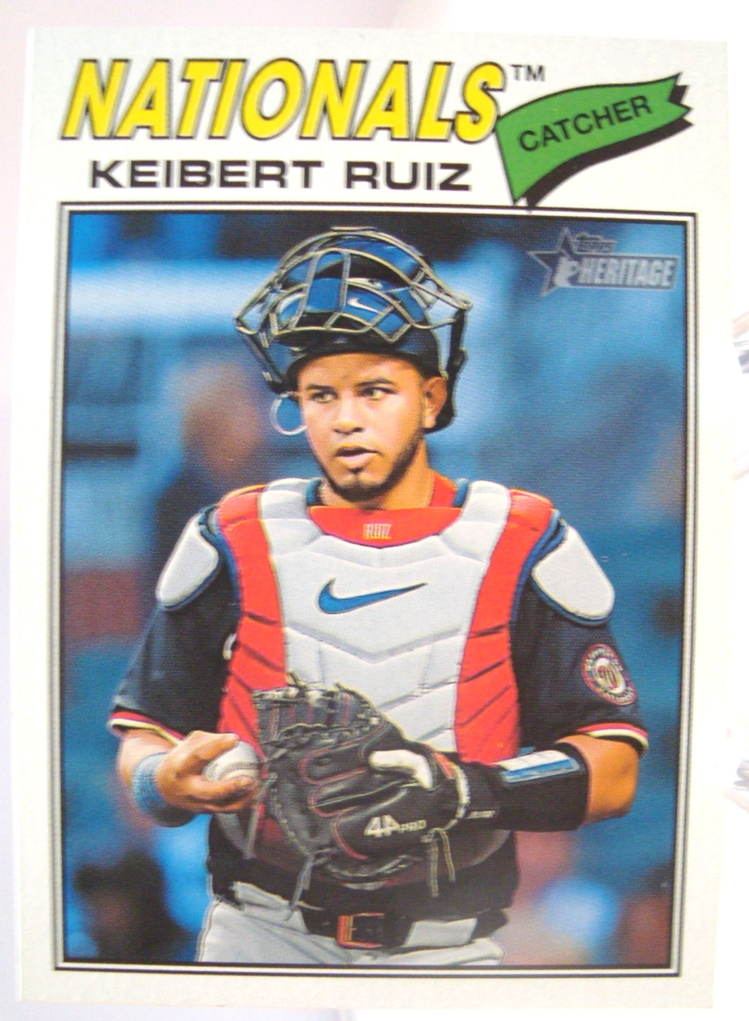 2026 Topps Heritage KEIBERT RUIZ #201 SP – Nationals