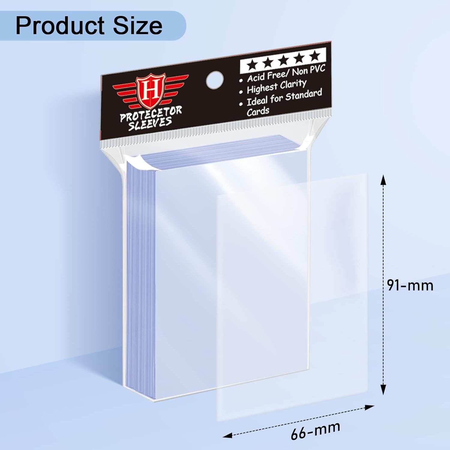 Ultimate 1000 Pcs Transparent Card Holders – Protection for Every Card Collector