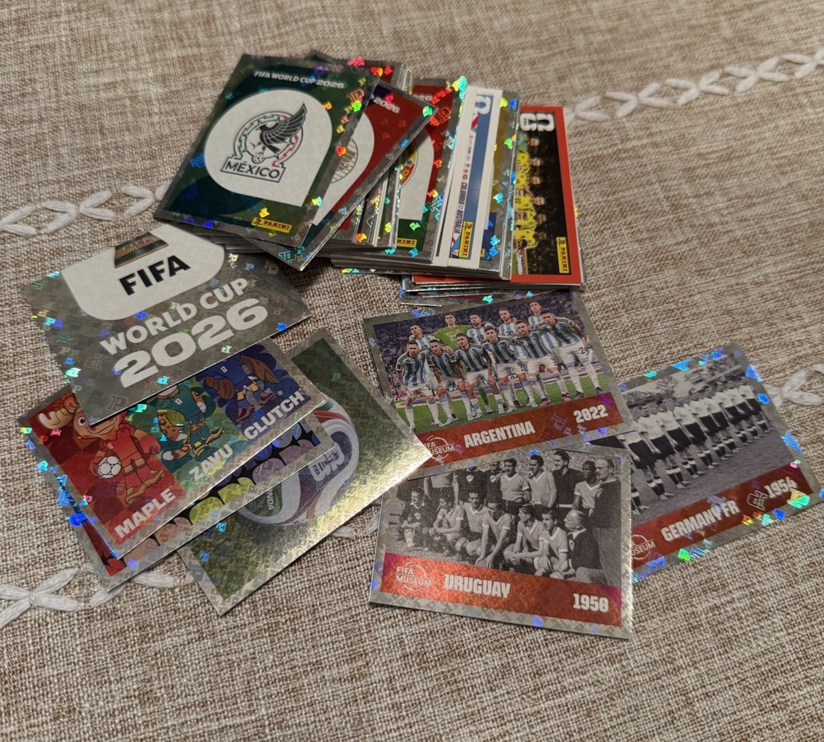 Panini FIFA World Cup 2026 Team Logo and Team Picture Single Stickers