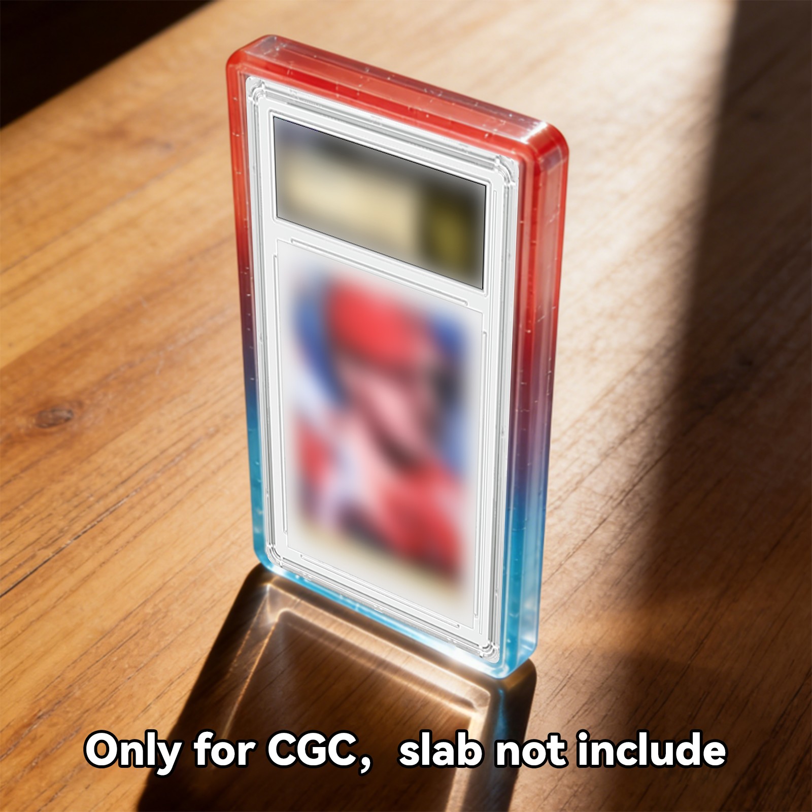 Graded Card Slab Bumper Guard Protector TPU Case Clear Back for CGC Trading 35PT