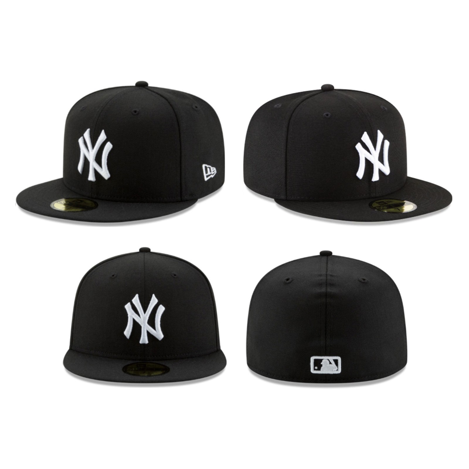 New York Yankees NYY MLB Authentic New Era 59FIFTY Fitted Cap -5950 Baseball Hat