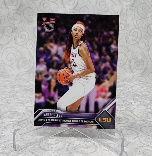 2023-24 Topps Bowman U Now #53 Angel Reese LSU Tigers