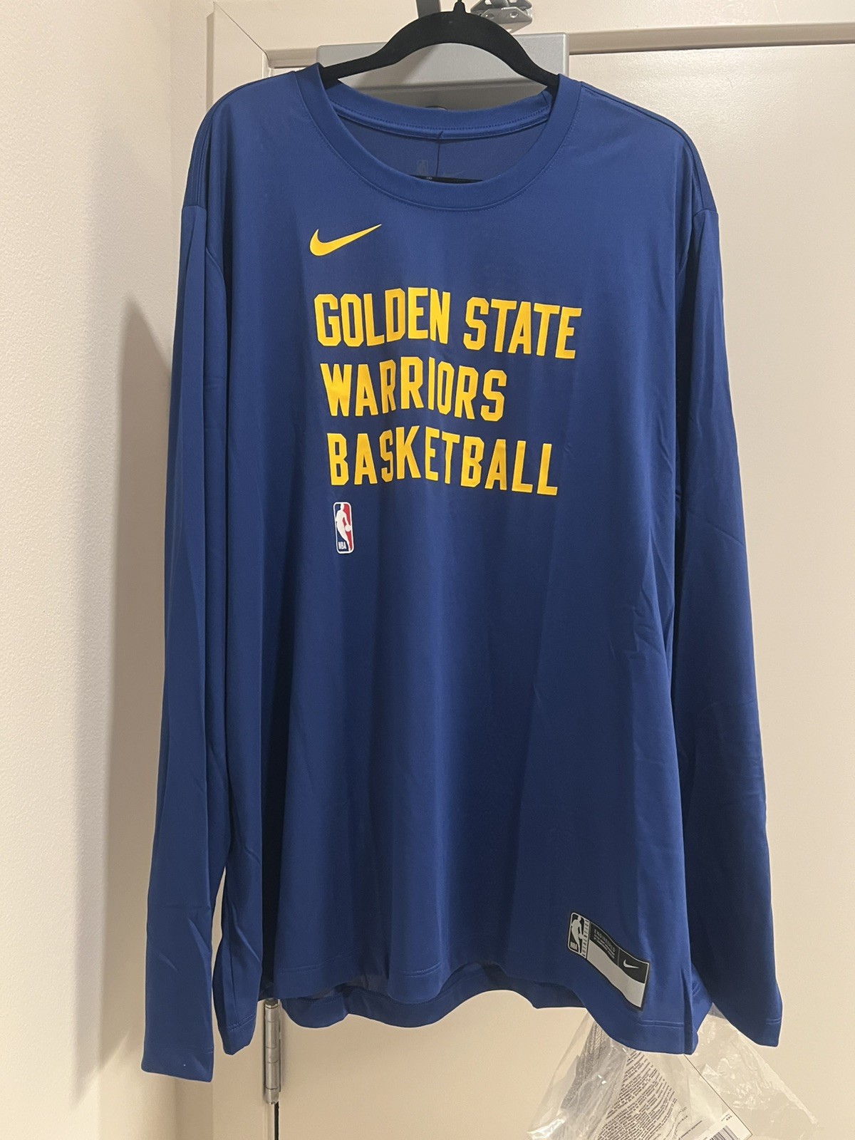 Nike Royal Golden State Warriors 2023/24 Legend On-Court Practice 2XL