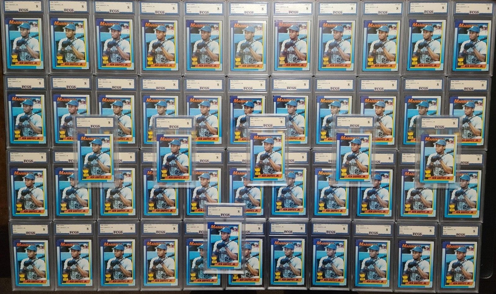 1990 Topps Ken Griffey, Jr. #336 Graded FCGS 8 NM-MT