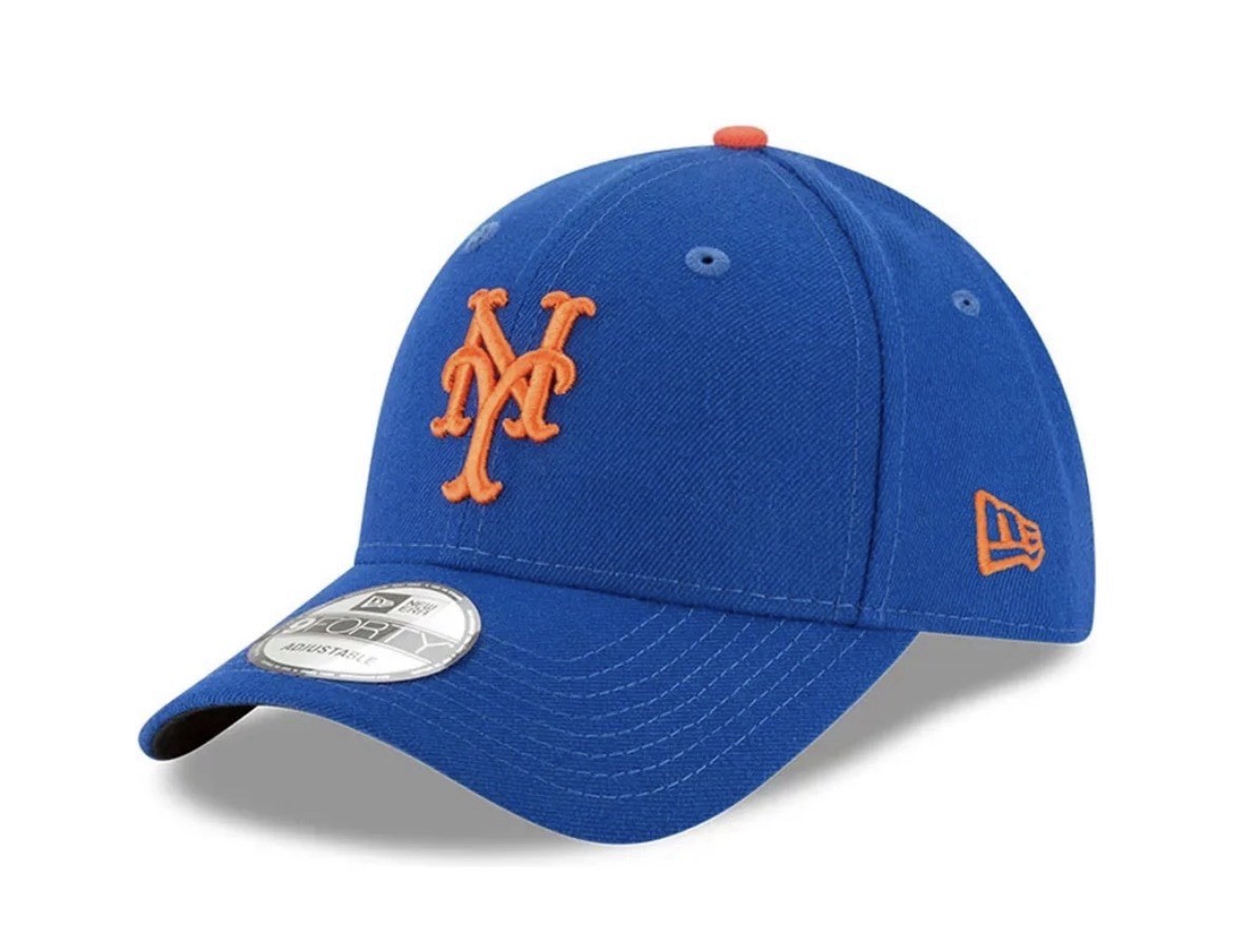 New York Mets 9Forty Blue New Era MLB The League Adjustable Hat – Size: OSFA