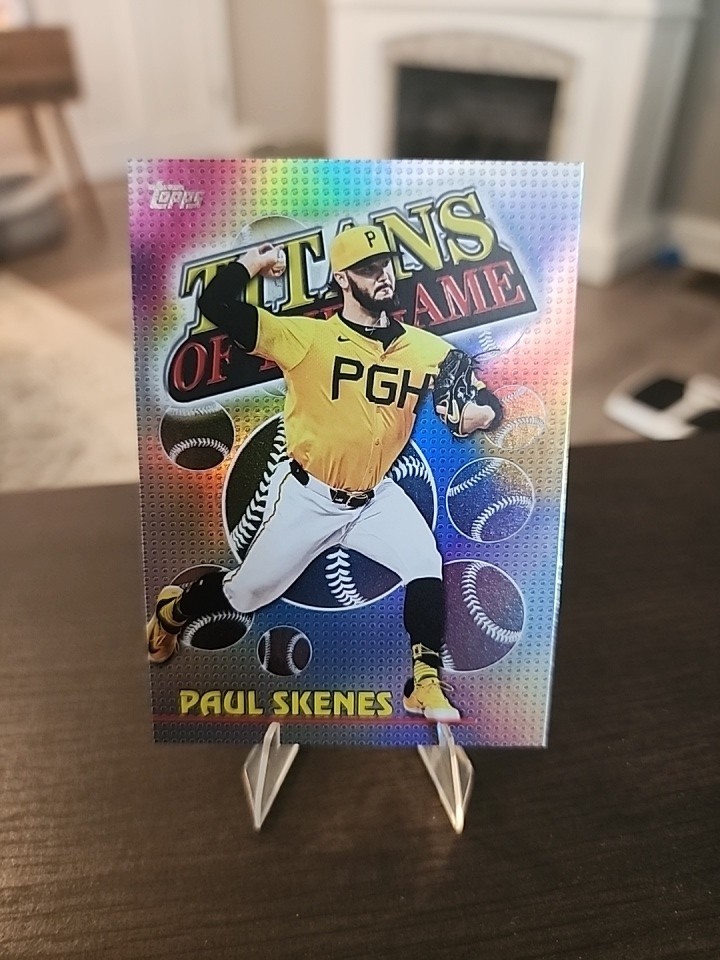 2026 Topps Series 1 – Titans of the Game Paul Skenes #TOG-14