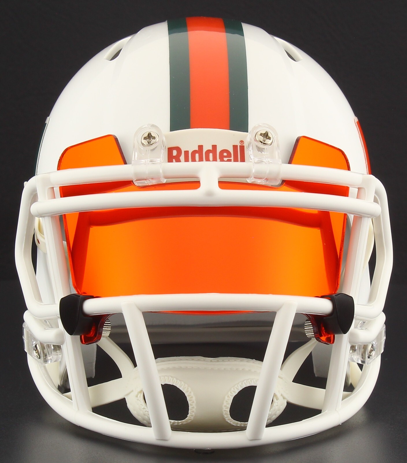 EYE SHIELD / VISOR ONLY! for MIAMI HURRICANES Mini Football Helmet