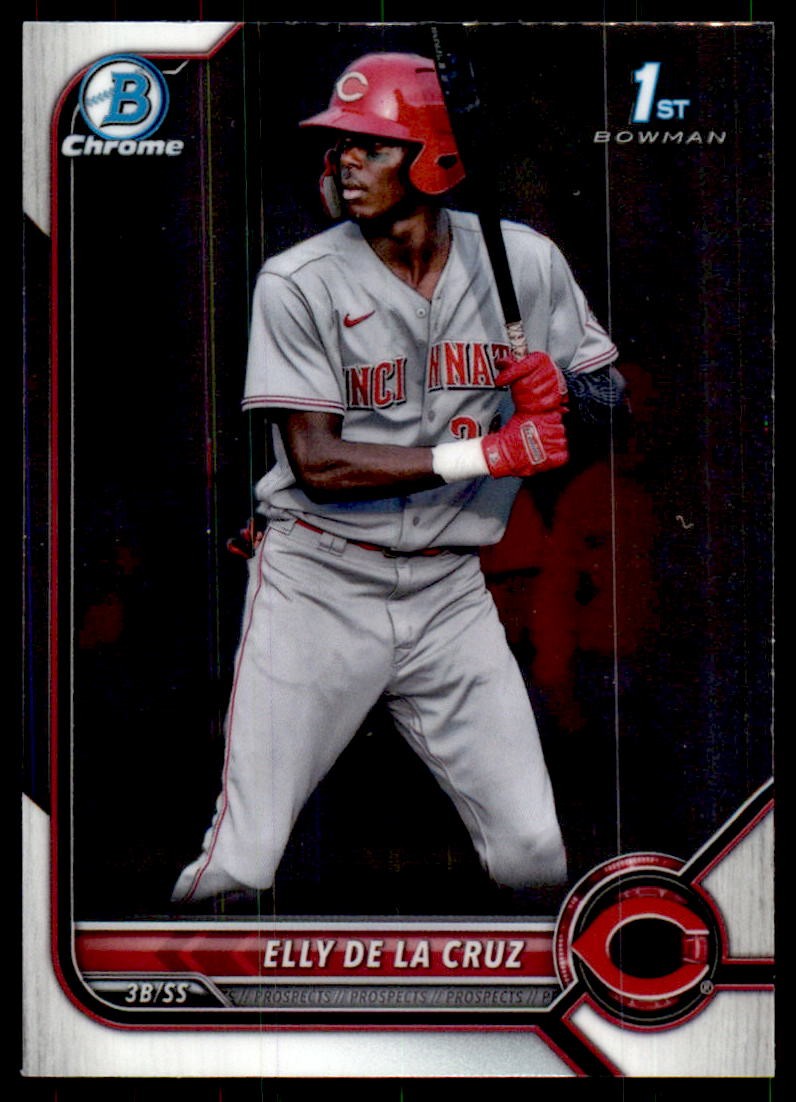 2022 Bowman #BCP-50 Elly De La Cruz Chrome Prospects