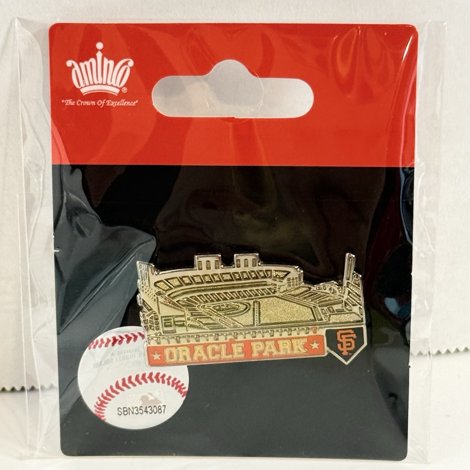 San Francisco Giants Oracle Park Stadium Collector Licensed Lapel Pin New