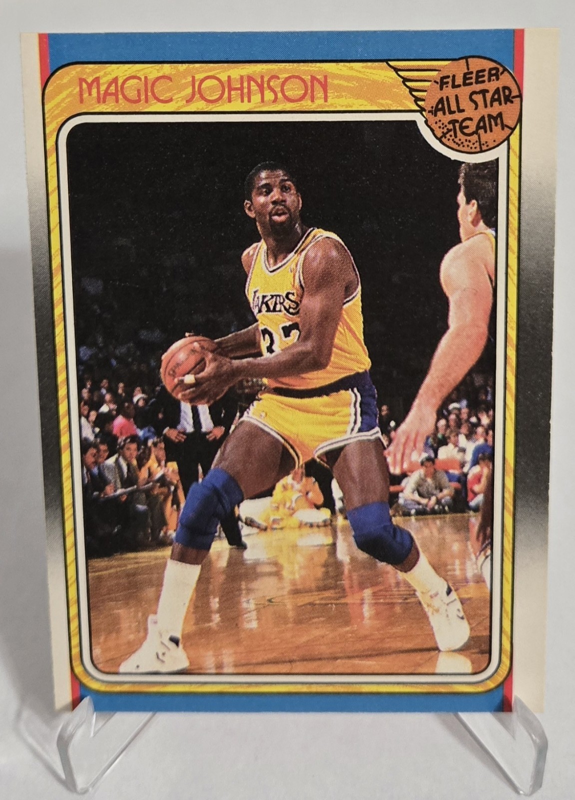 1988-89 Fleer – Fleer All Star Team Magic Johnson #123