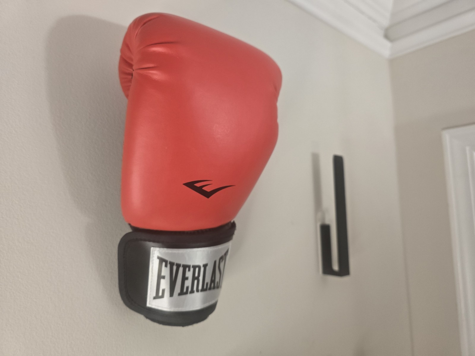 Boxing Glove Display Wall Mount Damage-Free Apartment No Drilling (FOR 1 GLOVE)