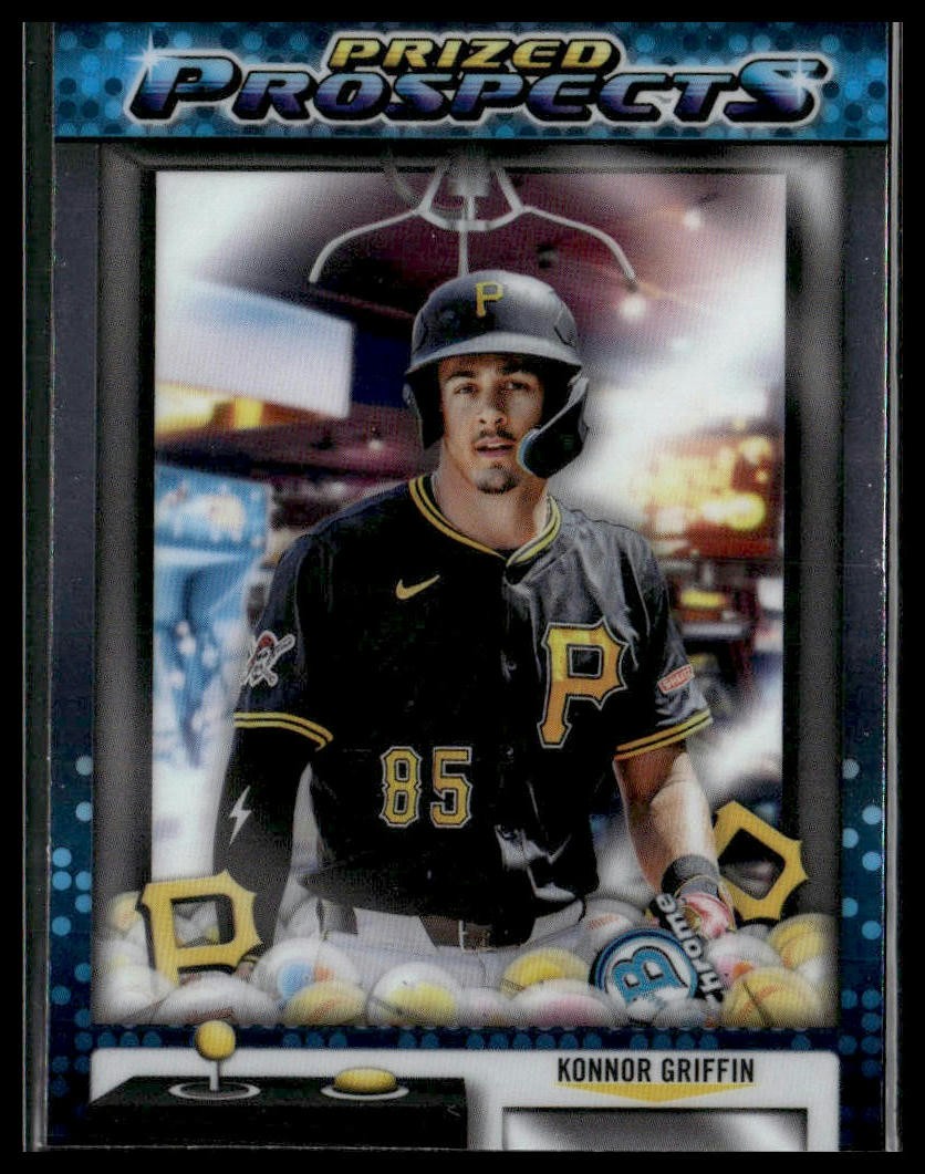 Konnor Griffin 2025 Bowman Draft Prized Prospects #PP-17 Pittsburgh Pirates