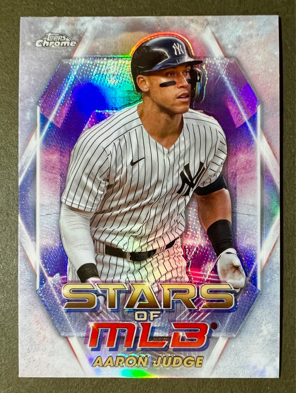 2023 Topps Series 1 – Stars of MLB Chrome #SMLBC-13 Aaron Judge NYY