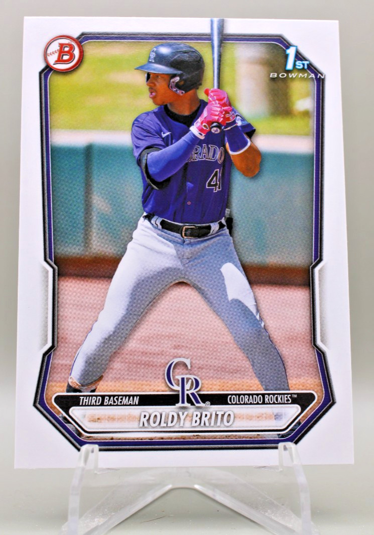 2026 Bowman Prospects Roldy Brito #BP-21 Rockies