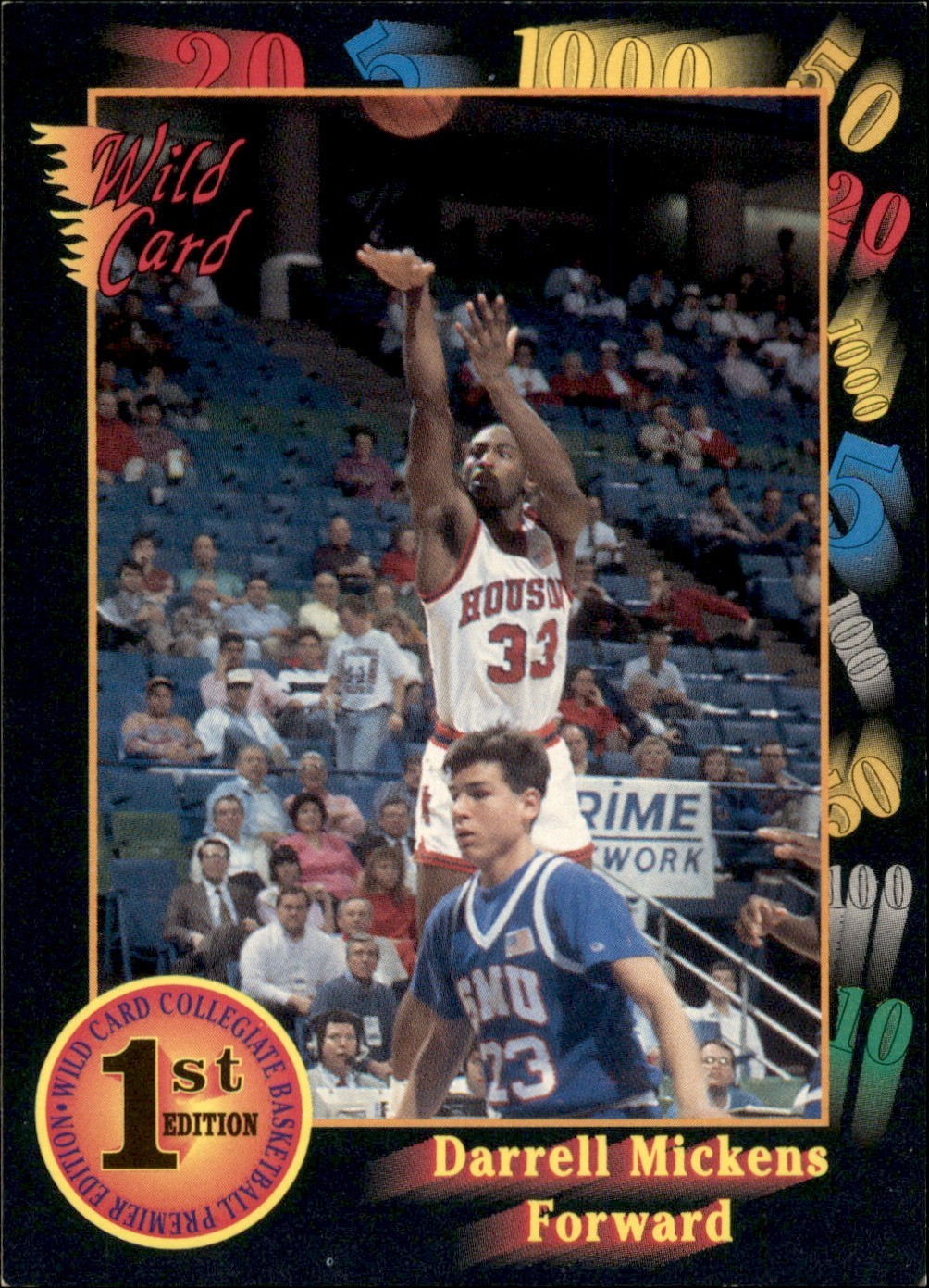1991-92 Wild Card Darrell Mickens #116 AAA Sports 1st Edition