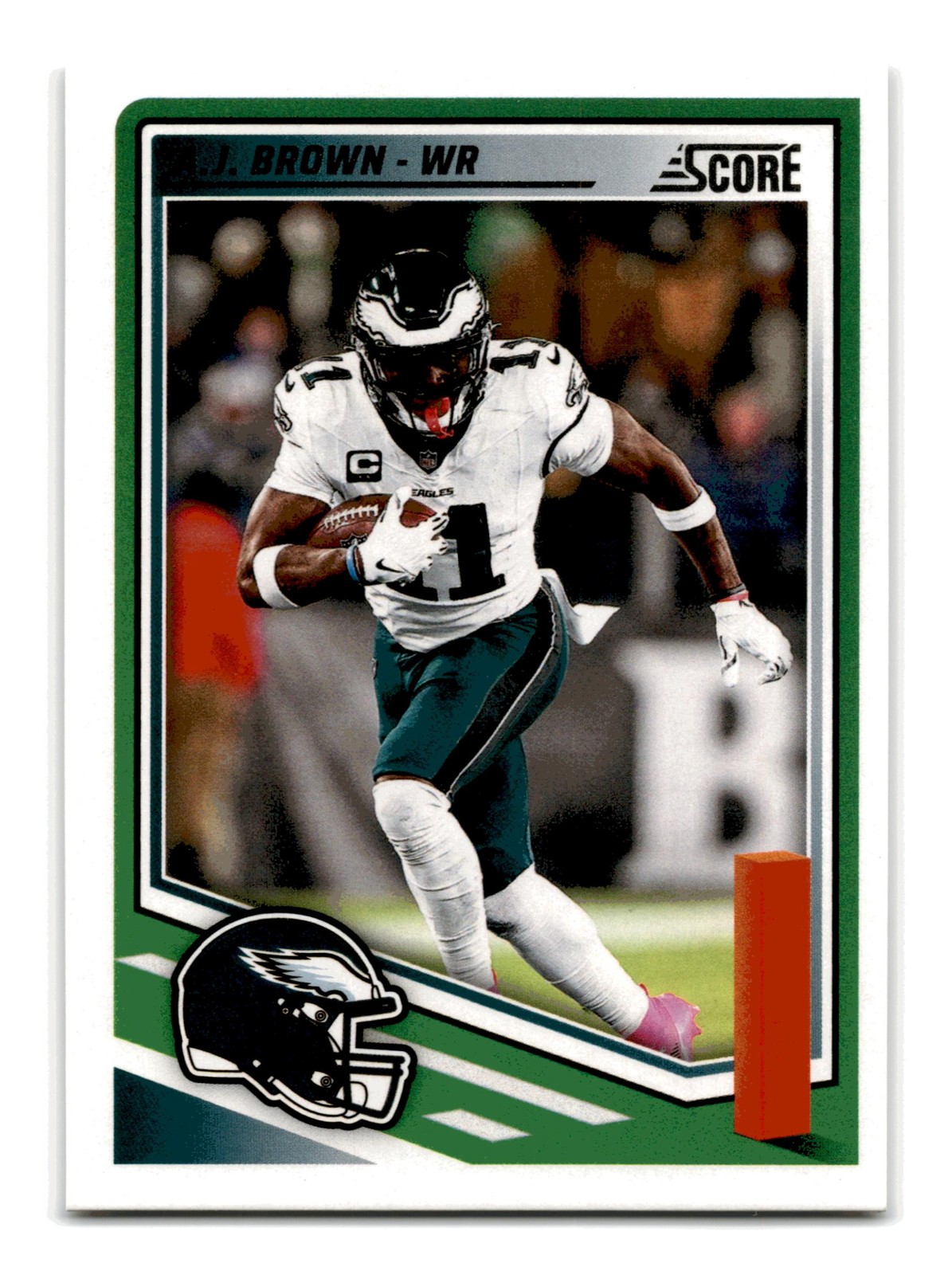 A.J. Brown 2025 Score Football #1 Philadelphia Eagles NM-MINT