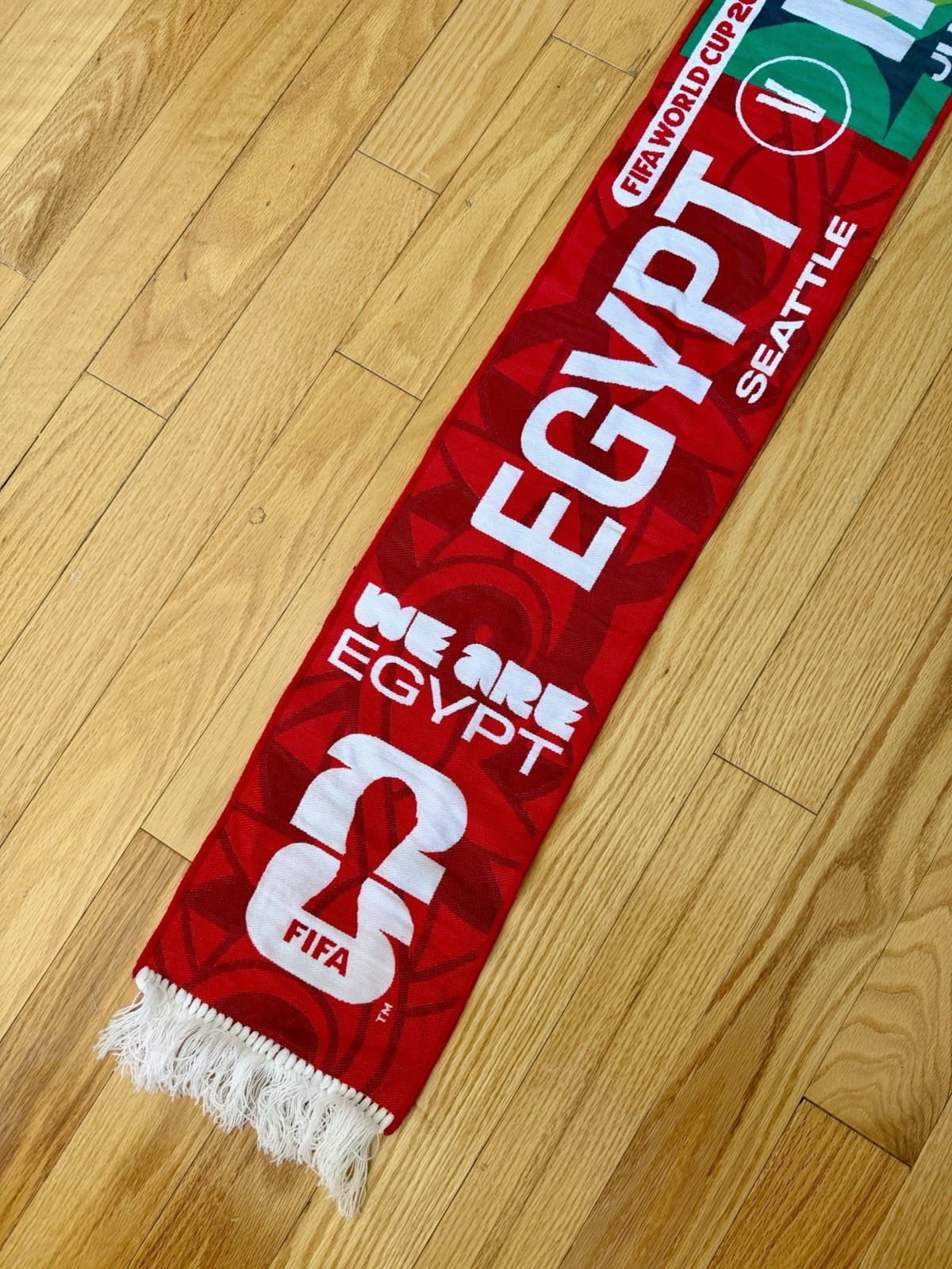 FIFA World Cup 2026 Official Licensed Match Scarf Egypt vs Iran – June 26, 2026