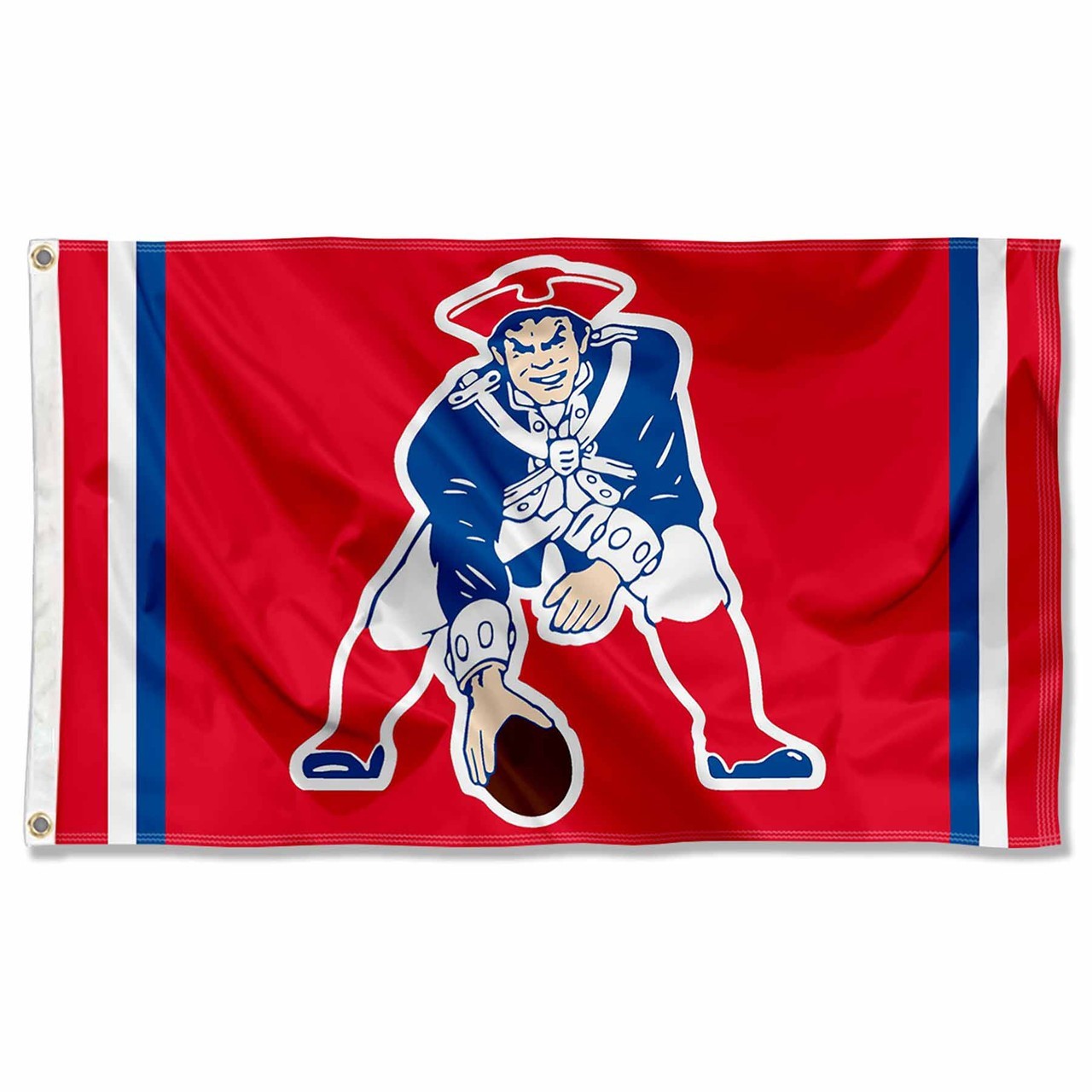 New England Patriots Football 3×5 ft Classic Logo Retro Flag – Best NFL Banner