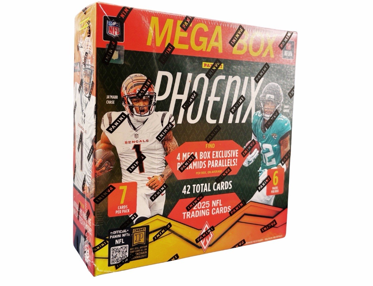 2025 Panini Phoenix Football Factory Sealed Mega Box