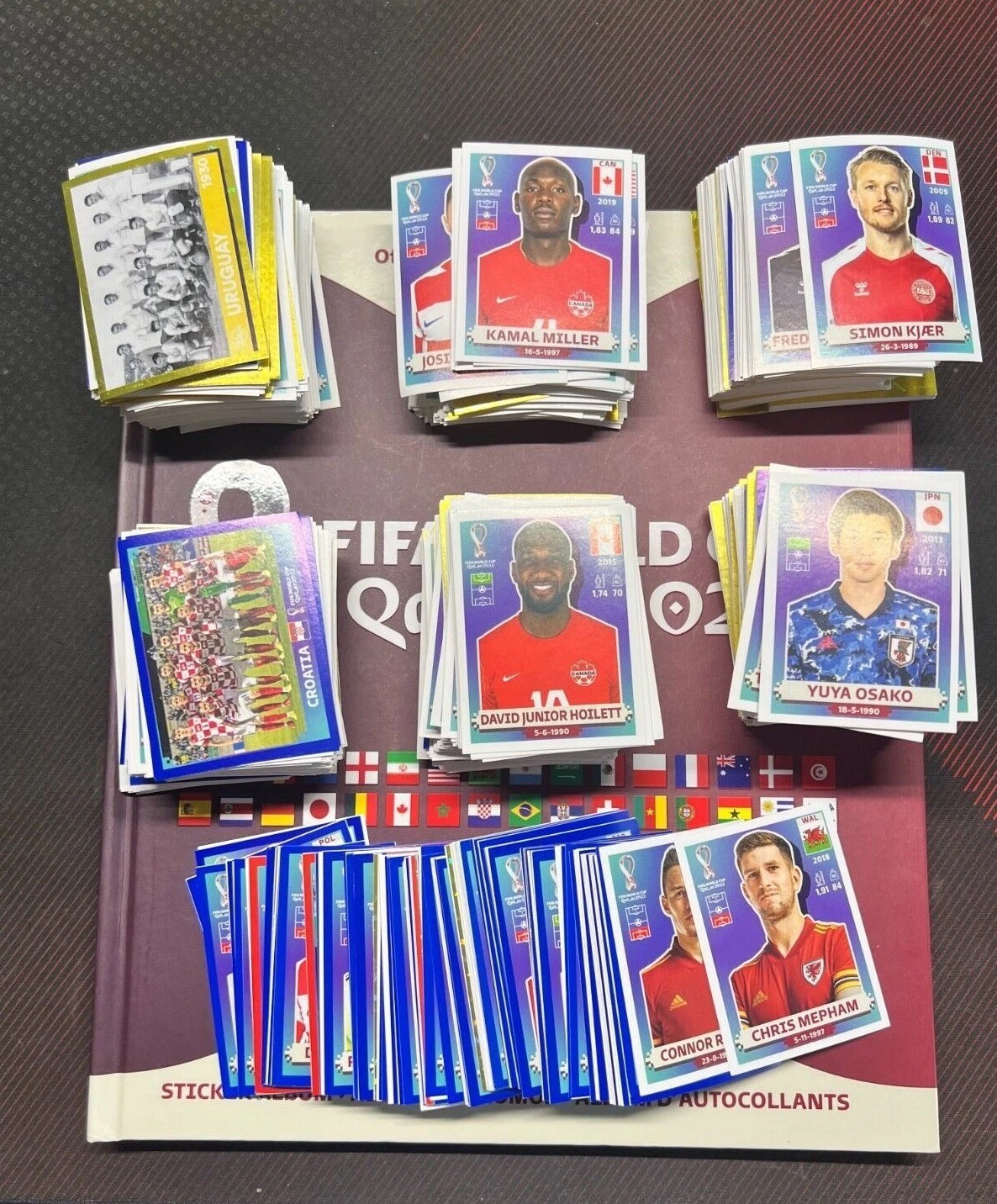 2022 Panini FIFA World Cup Sticker QATAR #POL1-#MAR19 YOU PICK White Border