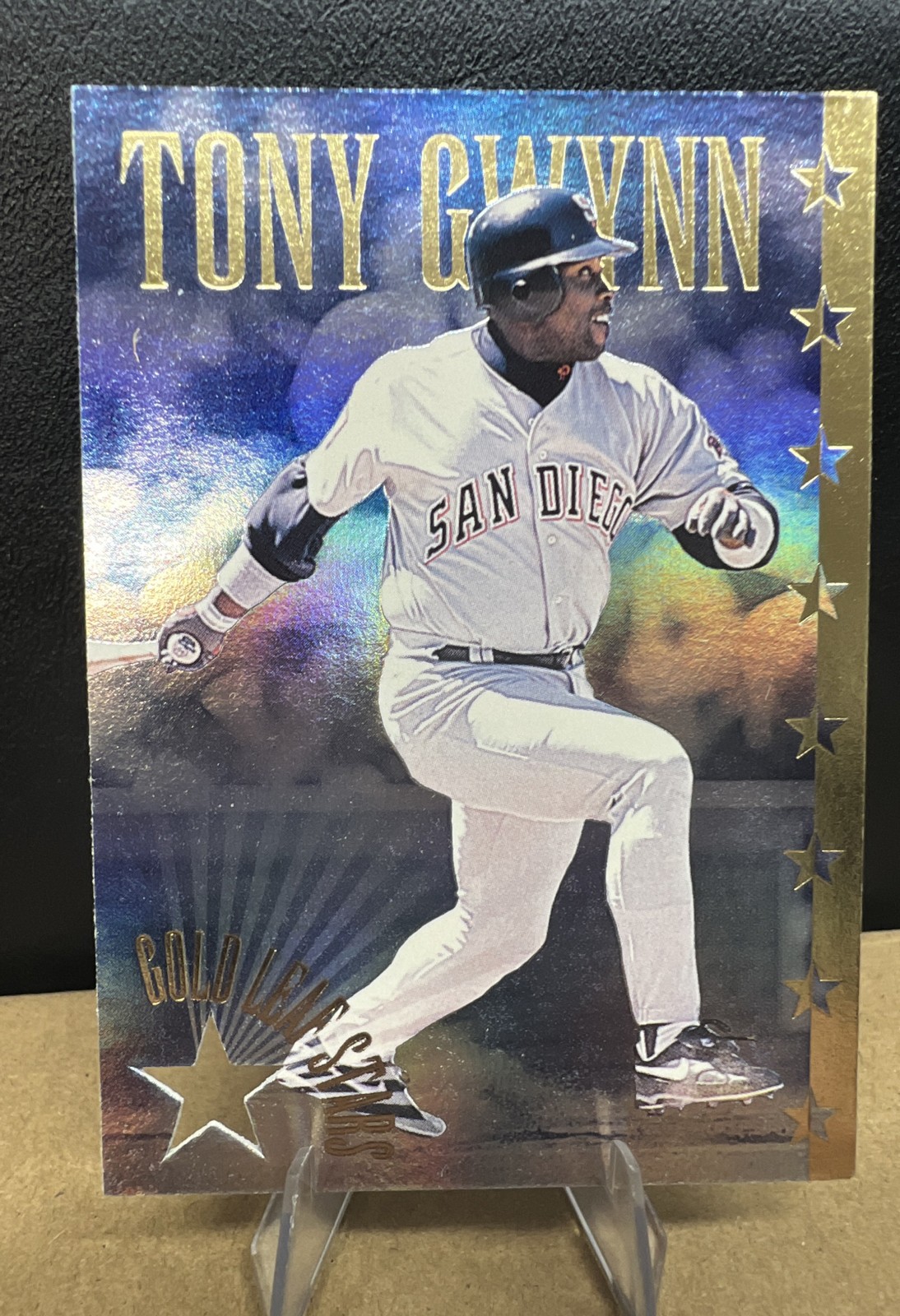 1995 Leaf – Gold Leaf All-Stars Tony Gwynn #3 327/10000