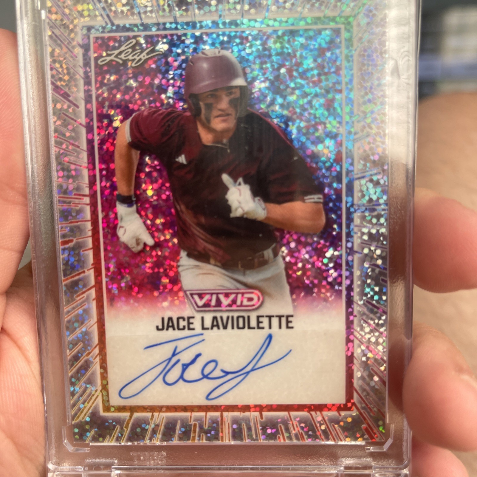 Leaf Vivid Jace Laviolette Autograph Serial #BA-JL1 1/3 Baseball 2025