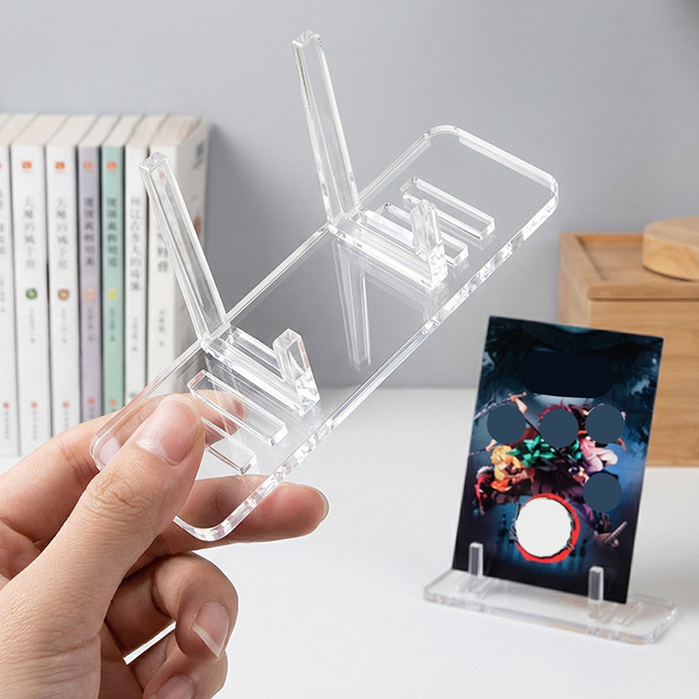 5PACK 35PT UV Protection Magnetic Trading Sports Card Holders and Display Stand