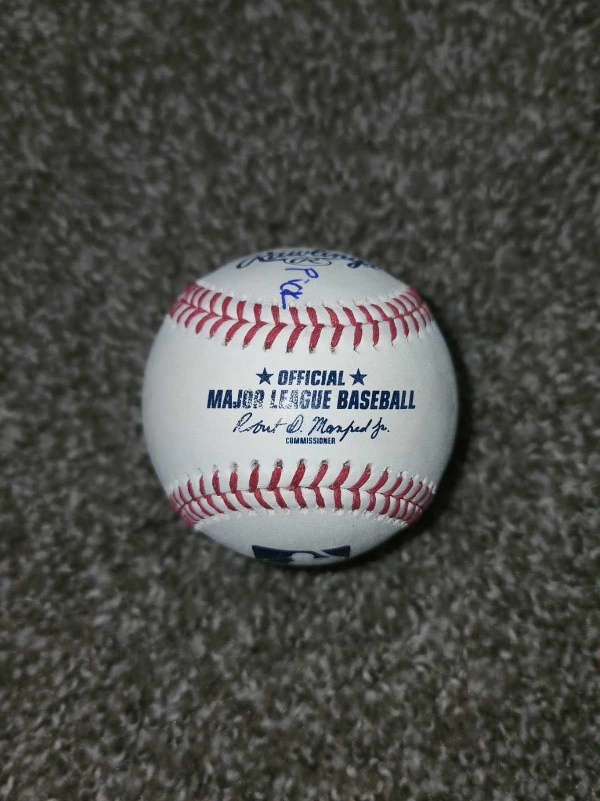 Kahlil Watson Signed Baseball Auto 2021 First Round Pick Inscription MLB Debut