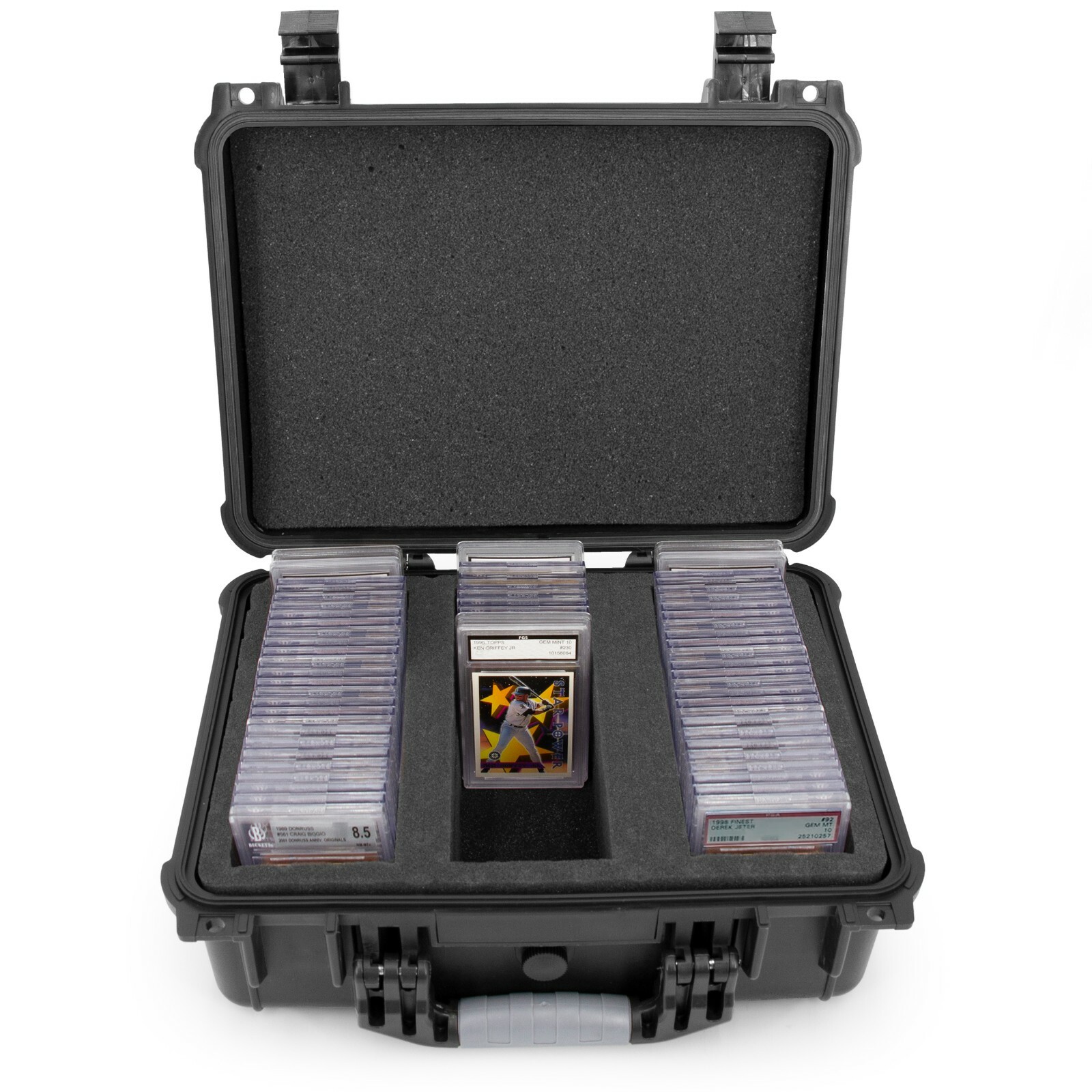 CM Graded Card Case Storage Box FITS 80+ PSA BGS Sports Trading Cards Waterproof
