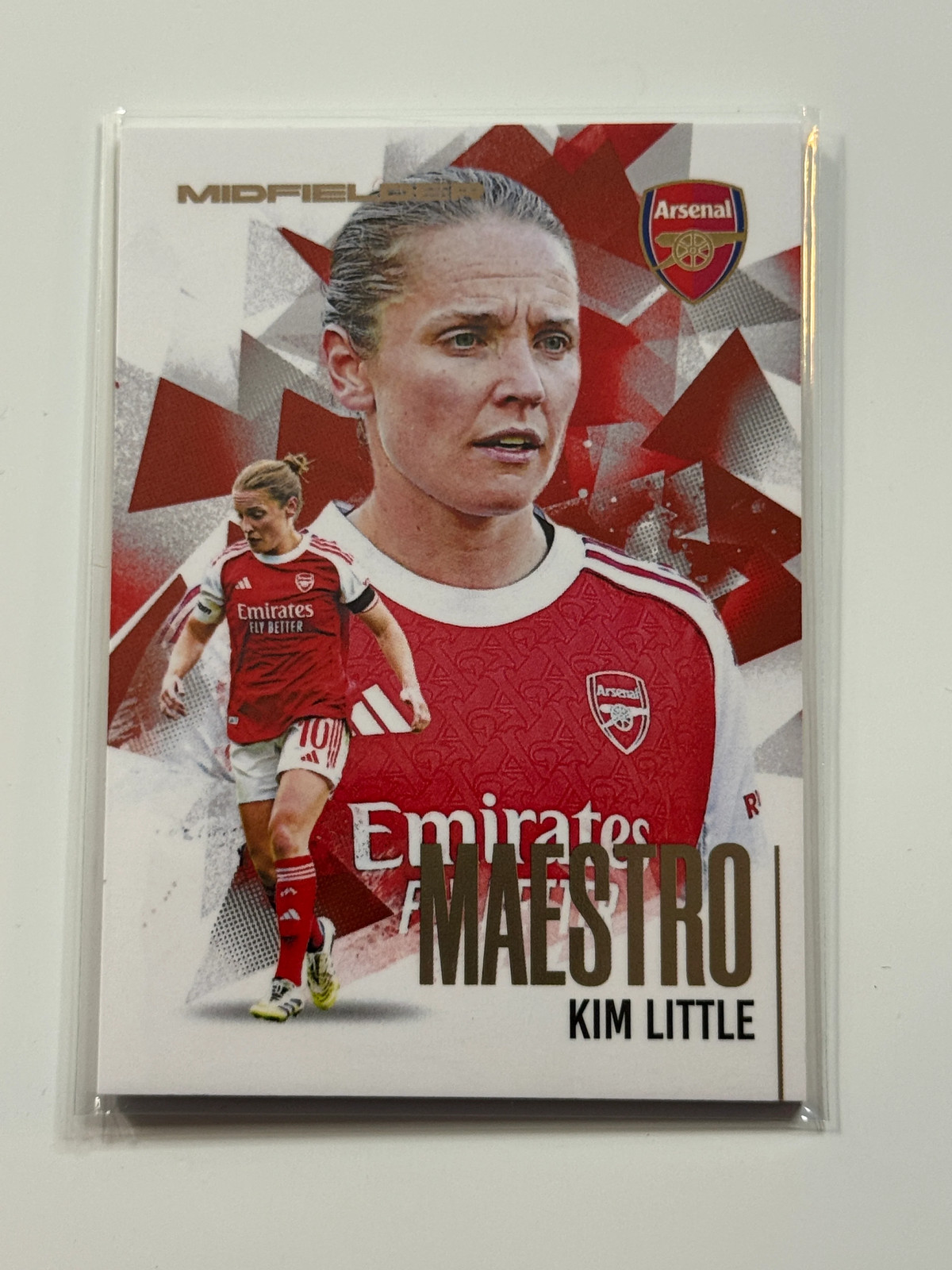 2025-26 Futera Club FX Arsenal Maestro Gold #33 Kim Little 07/19