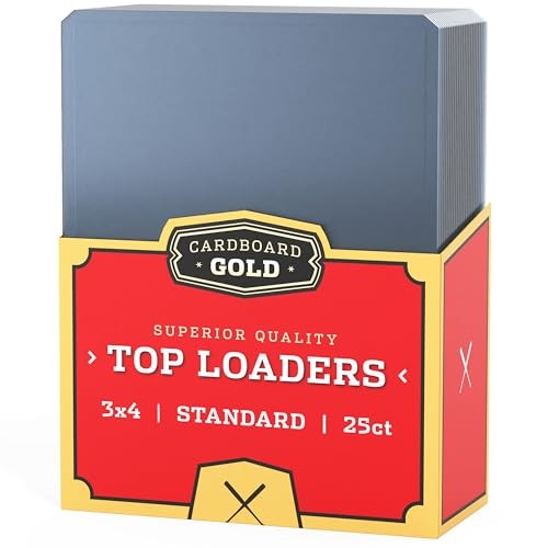 300 CBG Hard Plastic Baseball Trading Card Topload Holder protector 25ct Packs