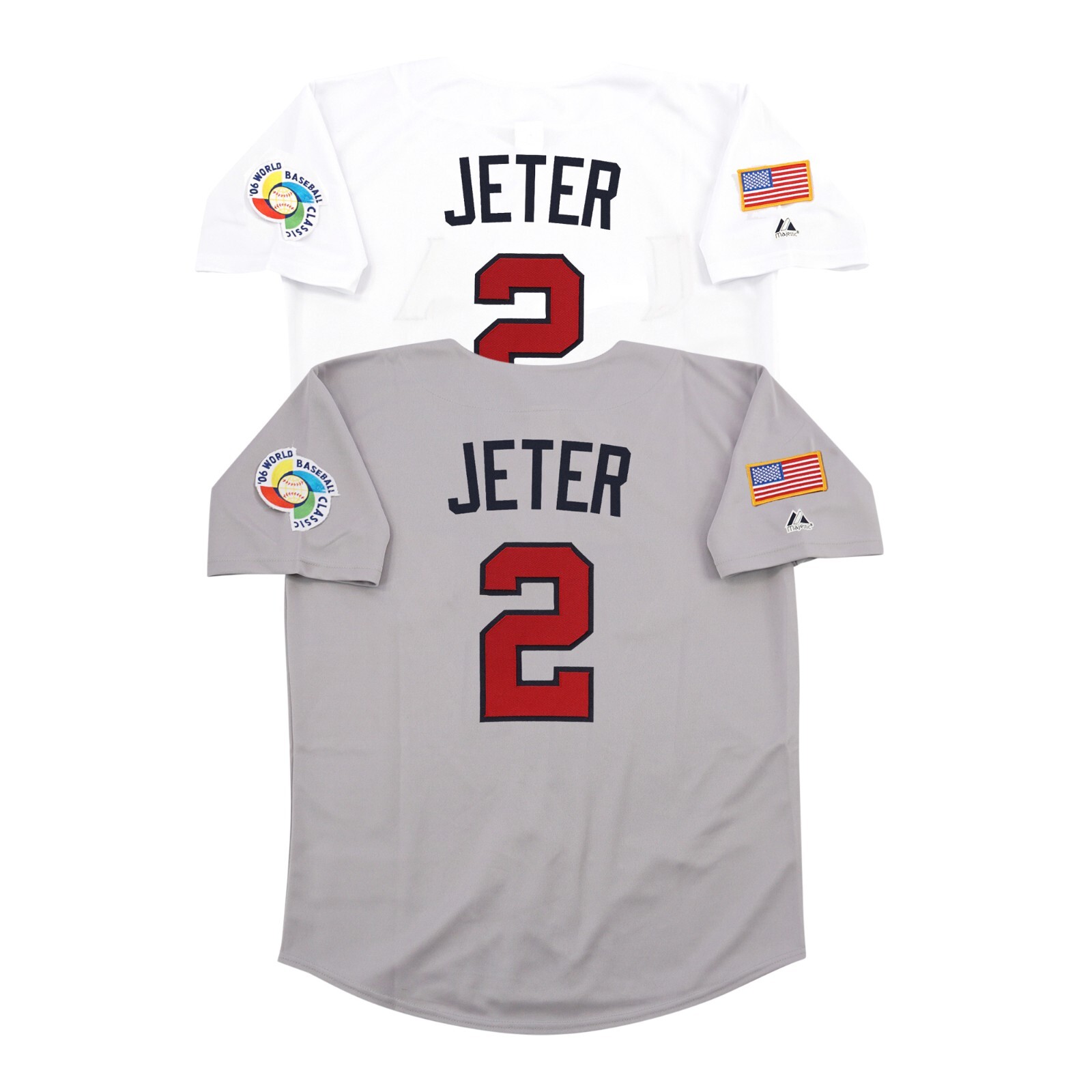 Derek Jeter 2006 Team USA World Baseball Classic WBC (Home/Road) Men’s Jersey