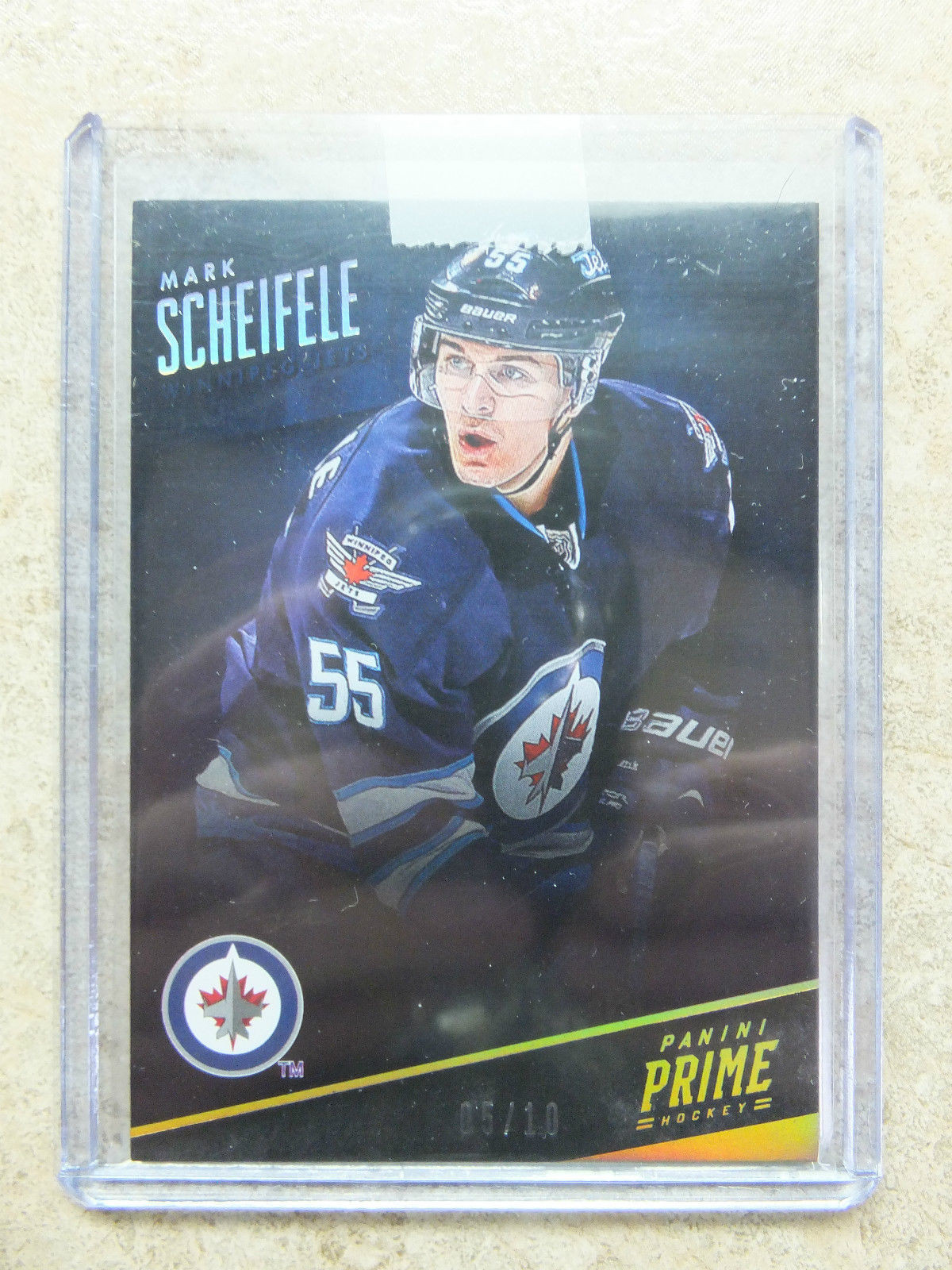 13-14 Panini Prime #100 Gold Parallel MARK SCHEIFELE /10