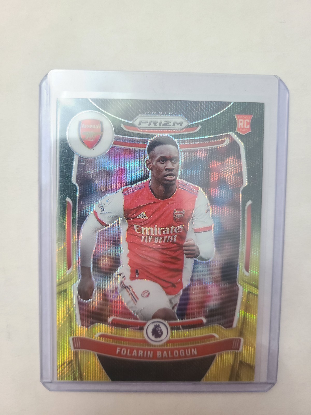 2021-22 Panini Prizm Premier League – Folarin Balogun #208 Multi-Color Prizms RC