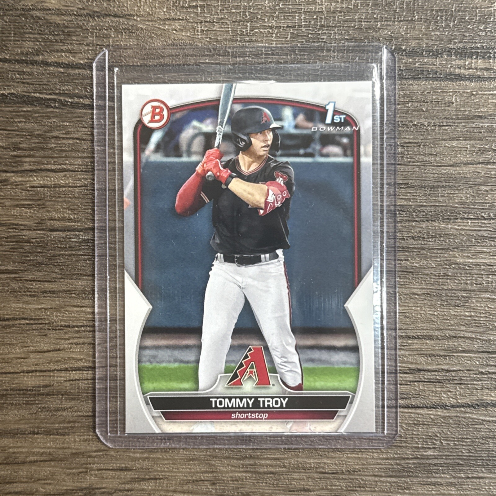 2024 Bowman Draft TOMMY TROY 1ST BOWMAN #BD-103 Diamondbacks