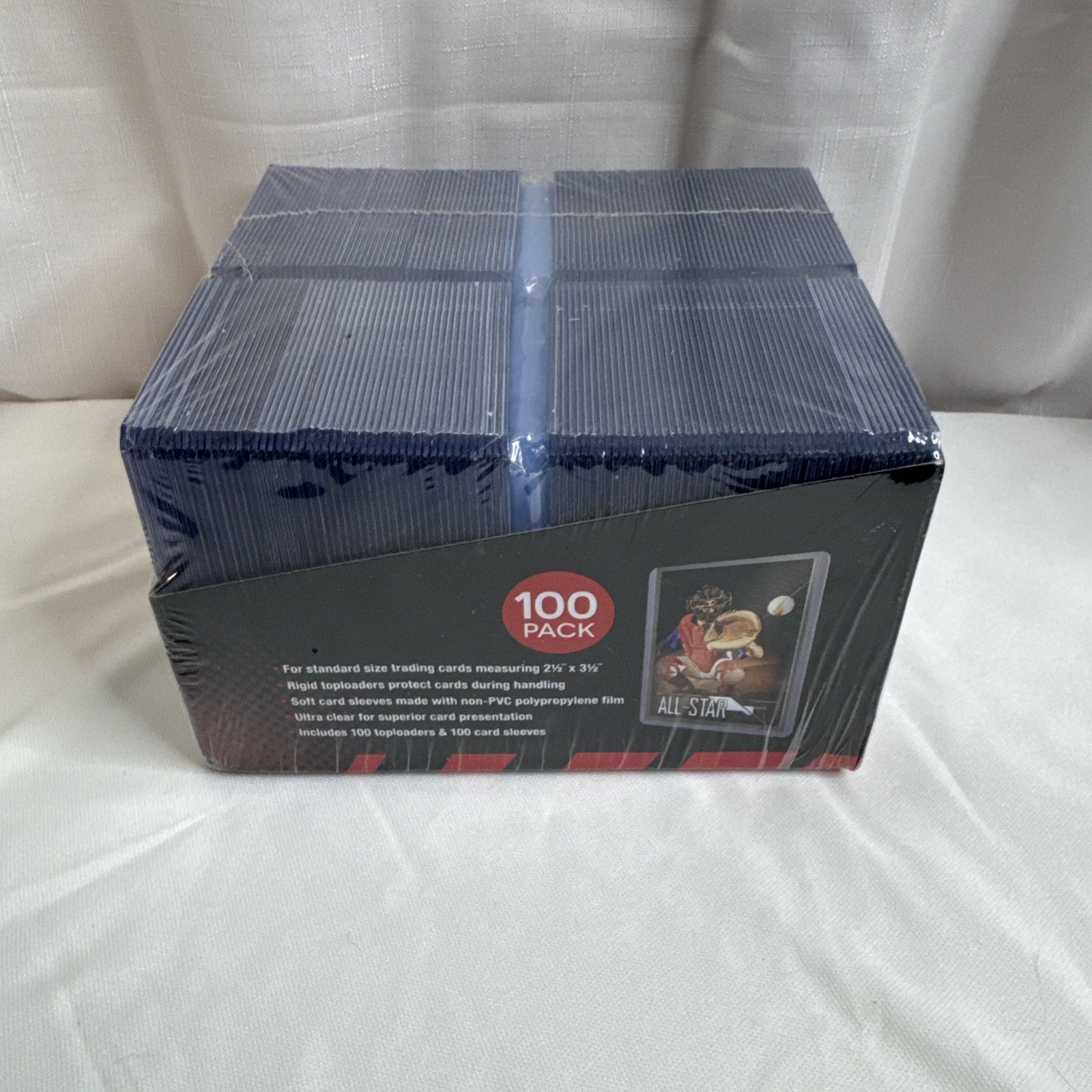Ultra Pro 3″ x 4″ Toploader & Card Sleeve Bundle – Clear ,200 Count (83665)