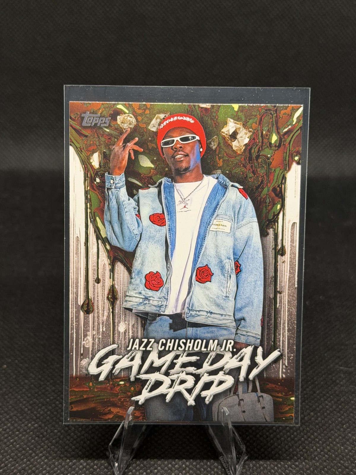 2026 Topps Series 1 Celebration – Jazz Chisolm Jr. #GD-9 Gameday Drip