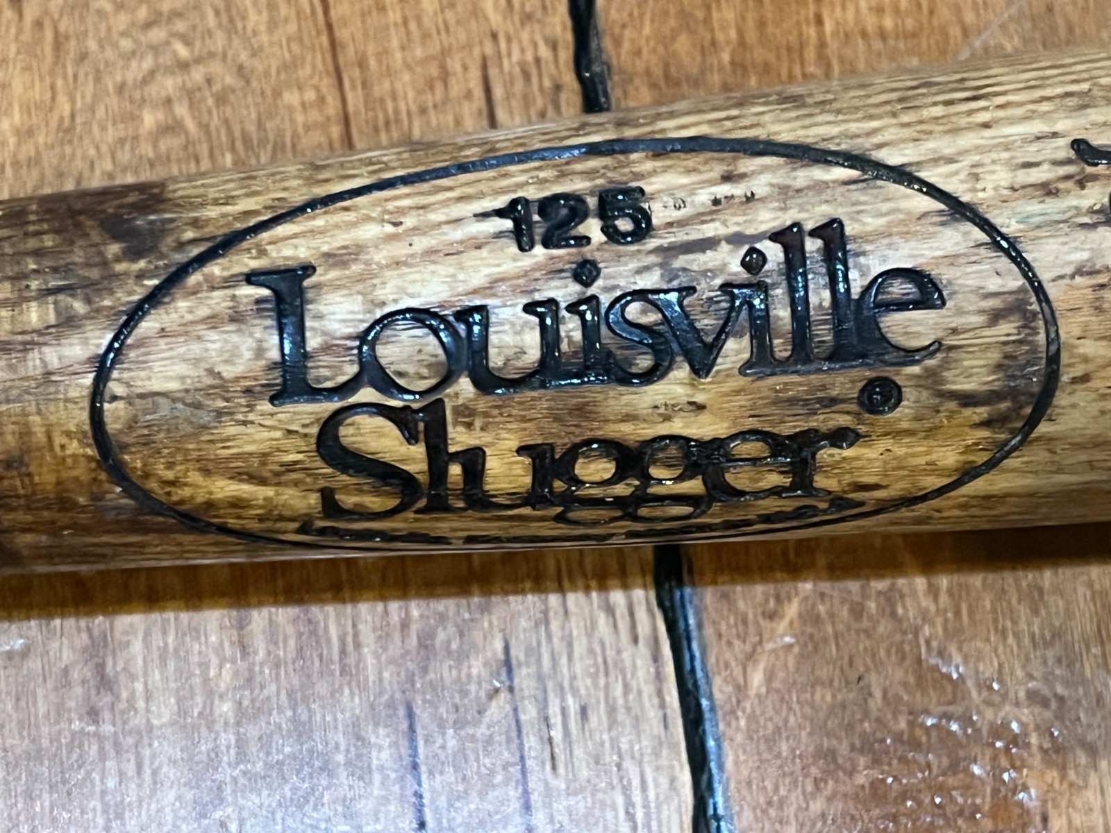 UNKNOWN #36 SIGNED GAME USED LOUISVILLE SLUGGER PRO STOCK Baseball Bat 33.5″