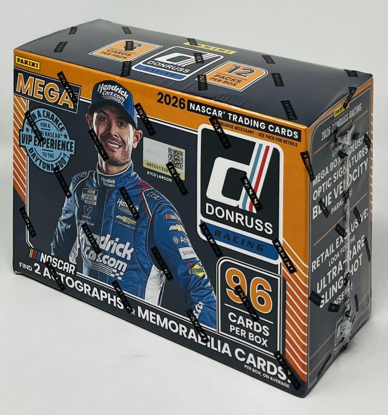 2026 Panini Donruss NASCAR Racing Mega Box (Rectangle)