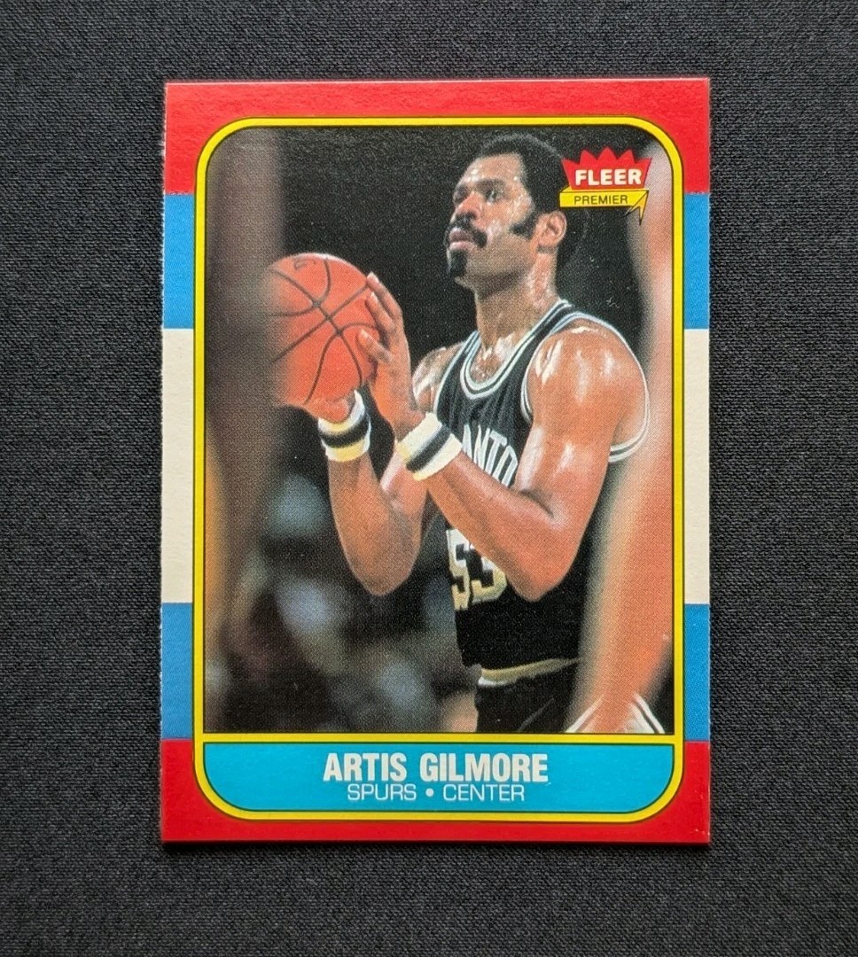 1986-87 Fleer Set-Break # 37 Artis Gilmore NM-MT