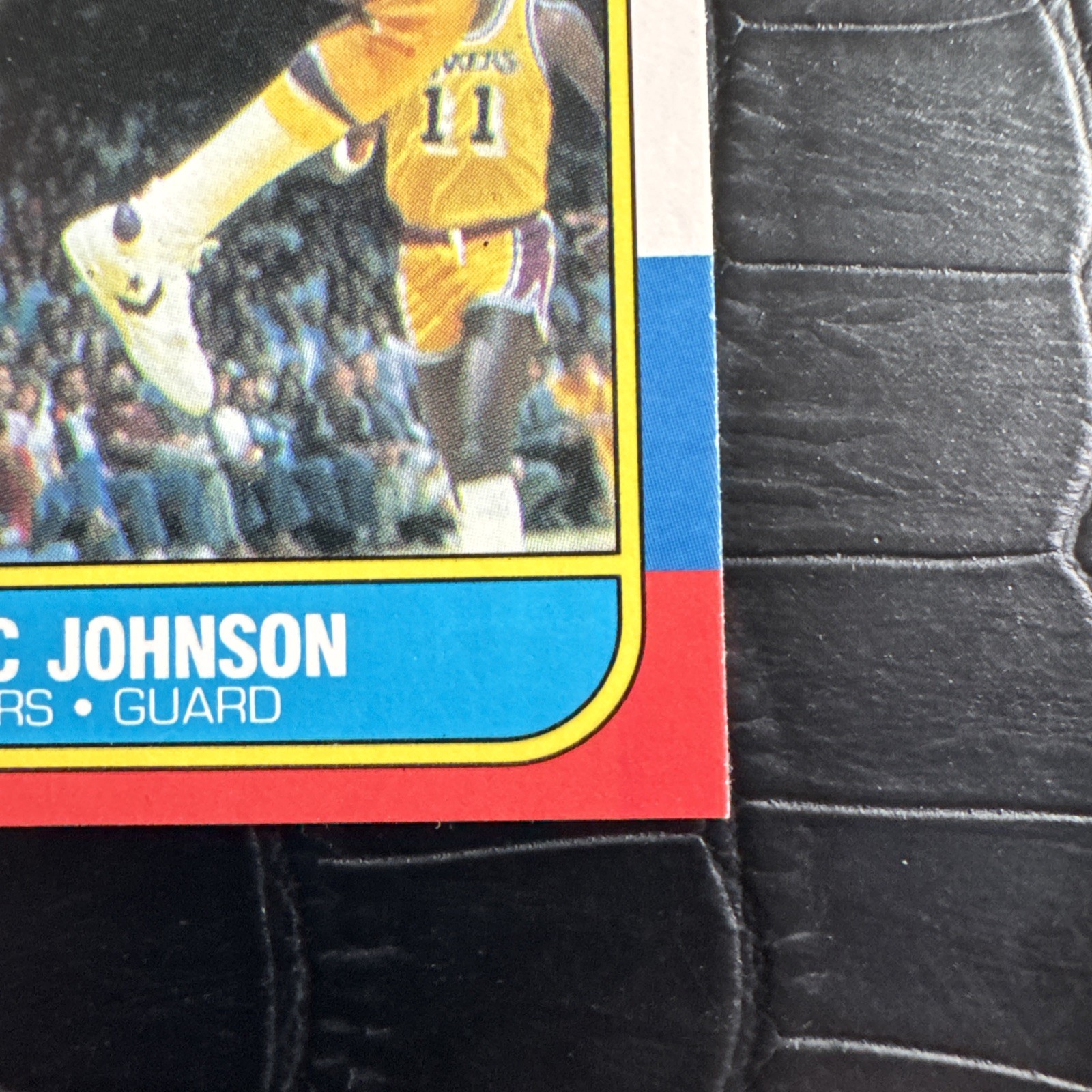 1986-87 Fleer – Magic Johnson #53 Very Sharp Corners/edges