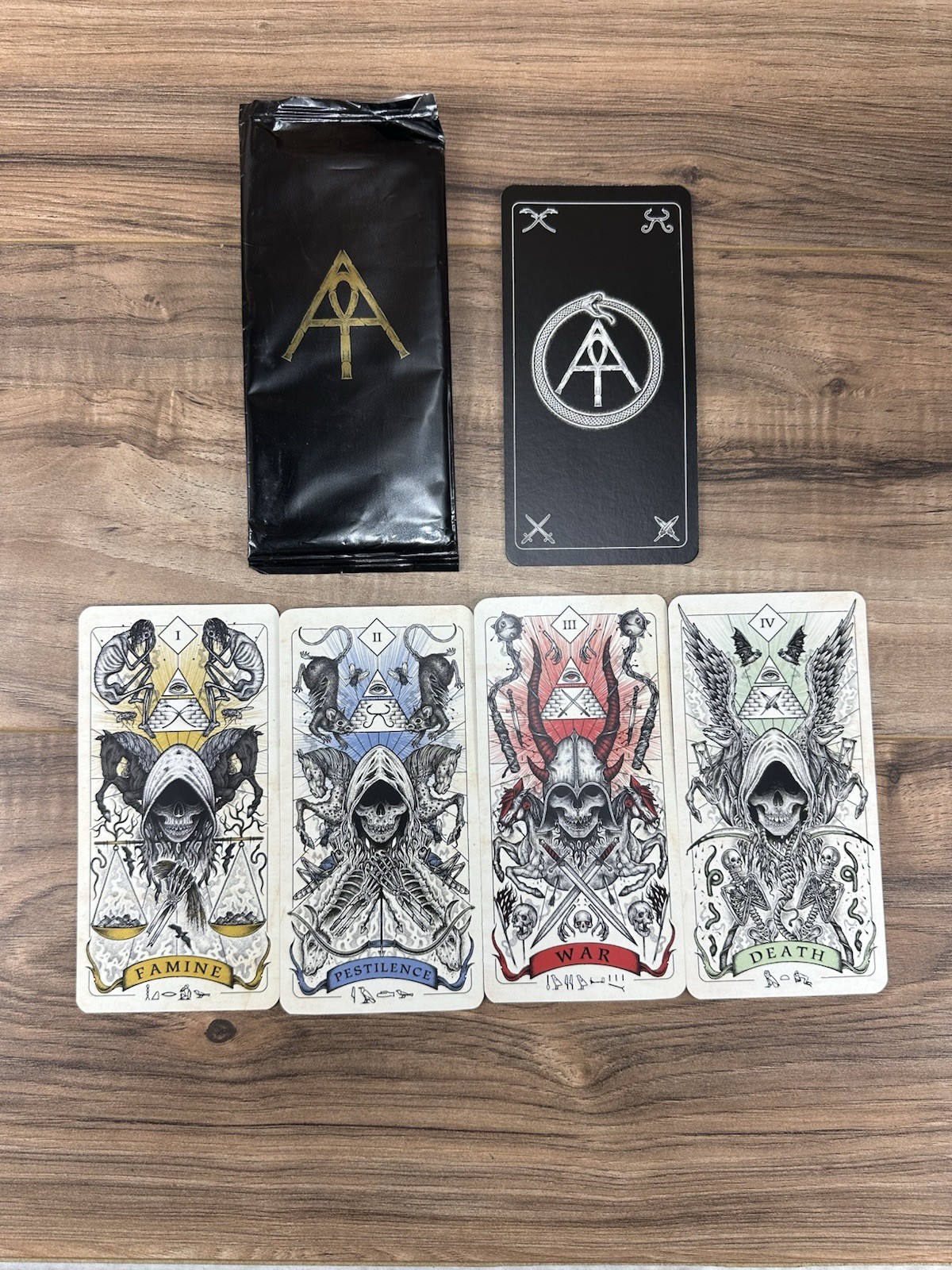 X-Men Apocalypse Movie Promo Swag Tarot Cards SDCC 2015 Four Horsemen Exclusive