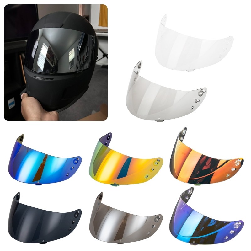 Scratchproof Wind Shield for Icon IC-04 Helmets Full Face Helmets Lens
