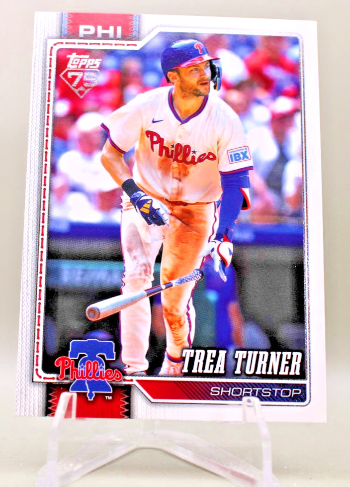 2026 Topps Series 1 – #322 Trea Turner Phillies