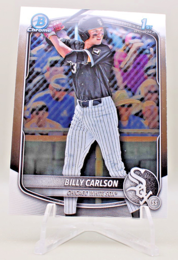 2025 Bowman Draft Chrome Billy Carlson #BDC-10 Chrome