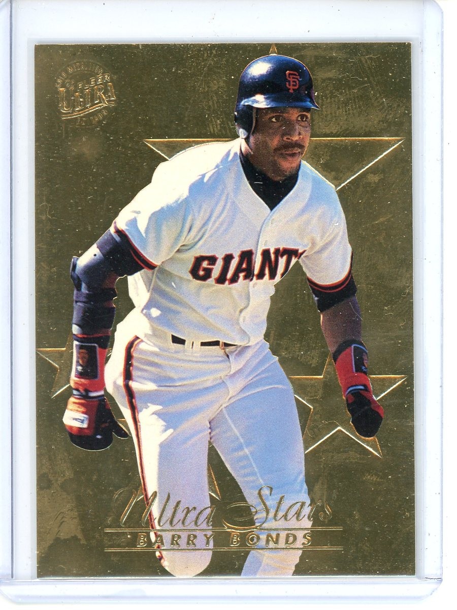 Barry Bonds Gold Medallion 1996 Ultra #577