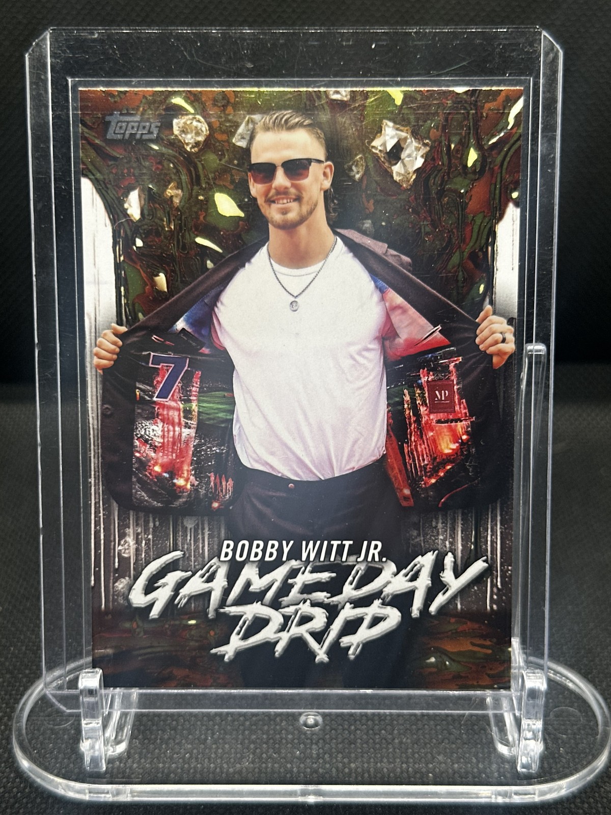 2026 Topps #GD-11 Bobby Witt Jr. Gameday Drip